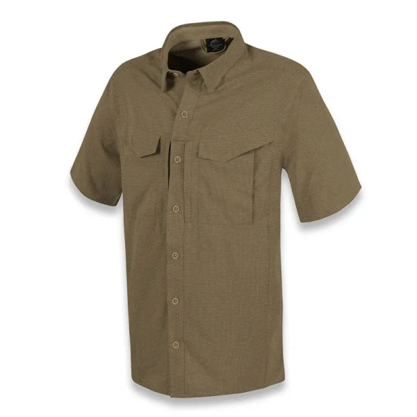 HELIKON-TEX РУБАШКА DEFENDER MK2 ULTRALIGHT КОРОТКИЙ РУКАВ SILVER MINK KO-DUS-AP-69