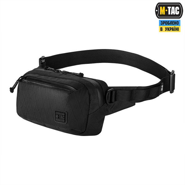 M-TAC СУМКА CITY WAIST BAG X-PAC ELITE BLACK