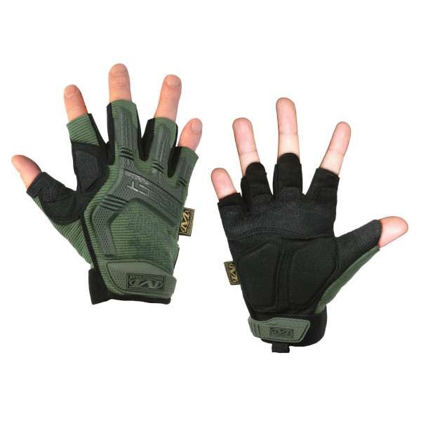 MECHANIX ПЕРЧАТКИ ТАКТИЧЕСКИЕ КОРОТКИЕ M-PACT OLIVE UAD0005M