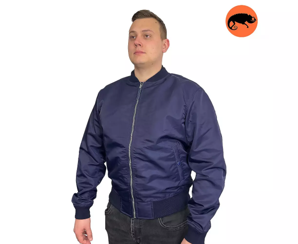 CHAMELEON КУРТКА MA-1 LIGHT NAVY 0707-35