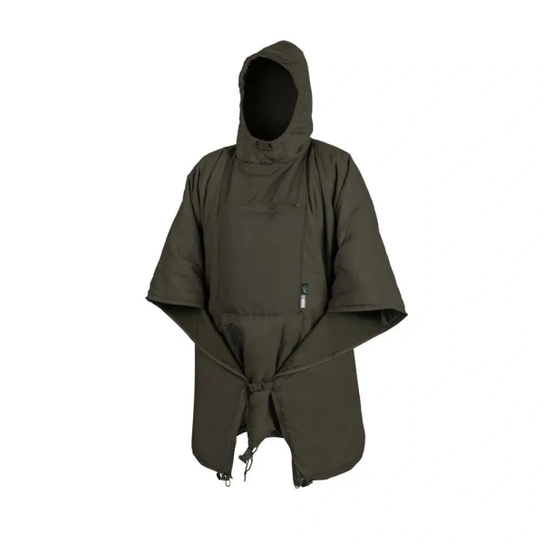 HELIKON-TEX ПОНЧО SWAGMAN ROLL CLIMASHIELD APEX З ФУНКЦІЄЮ СПАЛЬНОГО МІШКА TAIGA GREEN PO-SMR-NL-09