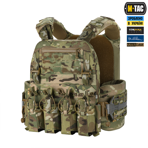M-TAC ПЛИТОНОСКА CUIRASS TIGER ELITE (РОЗМІР ПЛИТИ XL) MULTICAM
