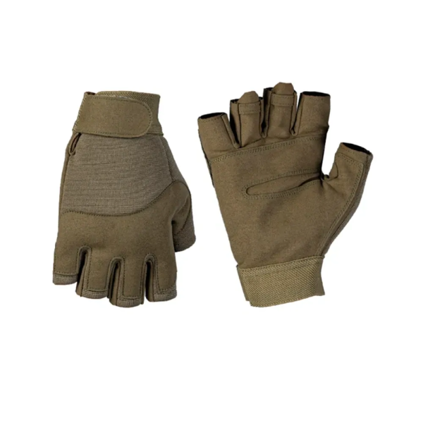 MIL-TEC ПЕРЧАТКИ ARMY FINGERLESS GLOVES OLIVE 12538501