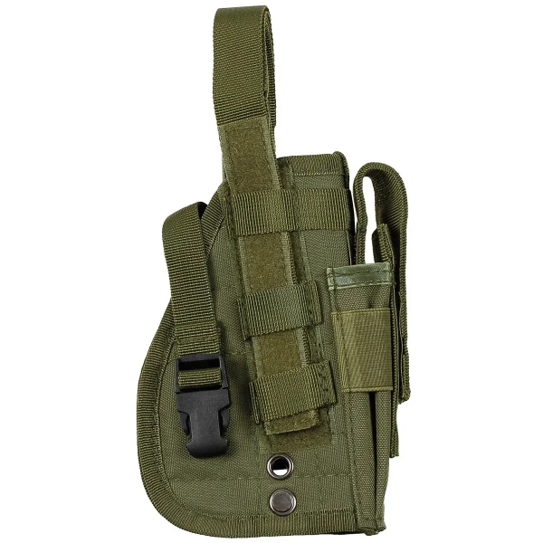 MFH КОБУРА ПОД ПРАВУЮ РУКУ PISTOL HOLSTER MOLLE OLIVE 30709B