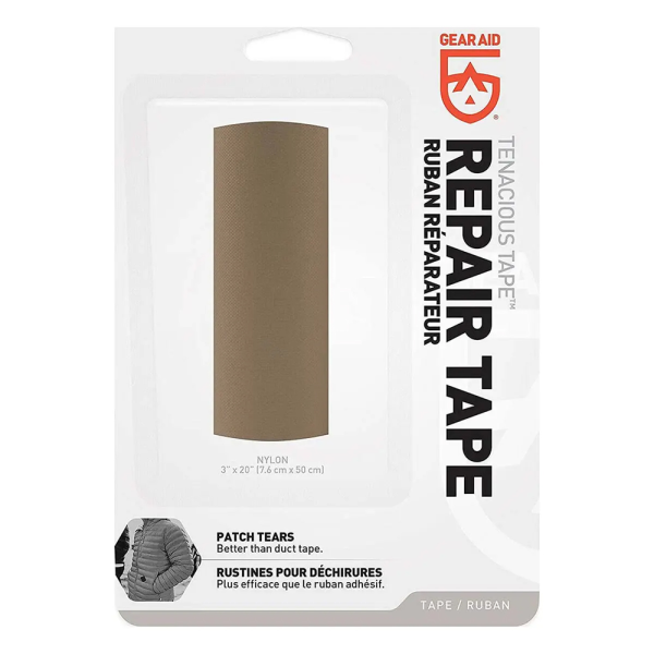 GEAR AID REPAIR TAPE COYOTE NYLON