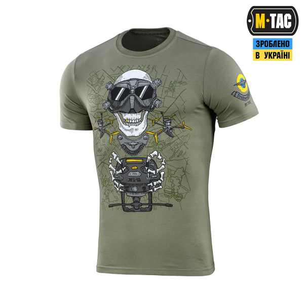 M-TAC ФУТБОЛКА DROHNENFÜHRER LIGHT OLIVE