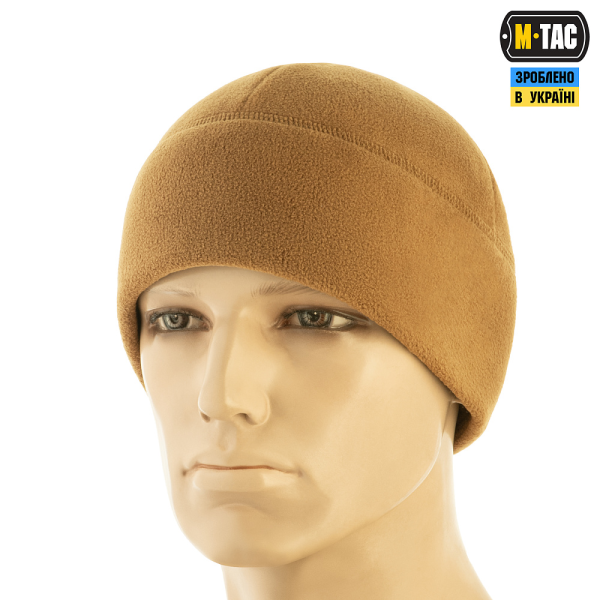 M-TAC ШАПКА WATCH CAP ELITE ФЛИС (320Г/М2) WITH SLIMTEX COYOTE BROWN