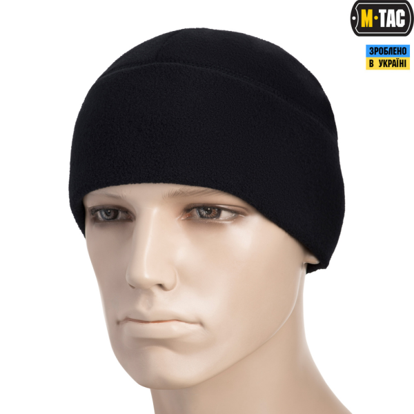 M-TAC ШАПКА WATCH CAP ELITE ФЛІС (270Г/М2) DARK NAVY BLUE