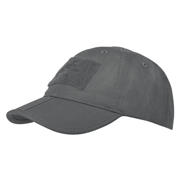 HELIKON-TEX БЕЙСБОЛКА FOLDABLE POLYCOTTON RIPSTOP SHADOW GREY CZ-BBF-PR-35
