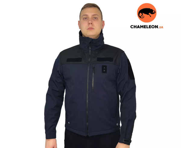 CHAMELEON КУРТКА SOFT SHELL STALKER NAVY 0786-35-20