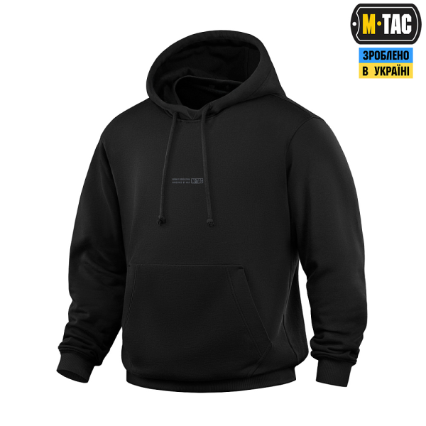 M-TAC КОФТА HOODIE BORN BY REVOLUTION OVERSIZE HARD BLACK
