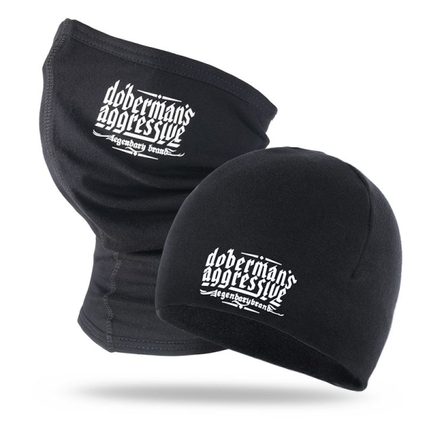DOBERMANS AGGRESSIVE КОМПЛЕКТ ШАПКА ТА СНУД SET01BK