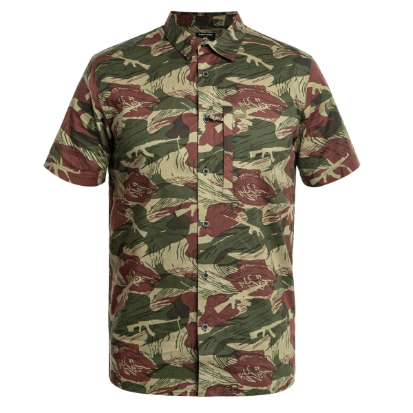 HELIKON-TEX СОРОЧКА TACTICAL HAWAIIAN SHORT SLEEVE BRUSHSTROKE CAMO KO-HAW-CB-1S
