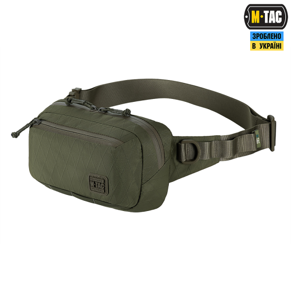 M-TAC СУМКА CITY WAIST BAG X-PAC ELITE RANGER GREEN