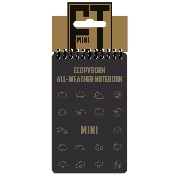 ECOPYBOOK TACTICAL ВСЕПОГОДНЫЙ БЛОКНОТ MINI