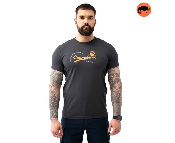 CHAMELEON ФУТБОЛКА JERSEY SINCE DARK GREY 0435-08