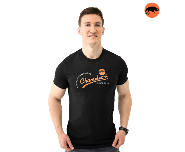CHAMELEON ФУТБОЛКА JERSEY SINCE BLACK 0435-04