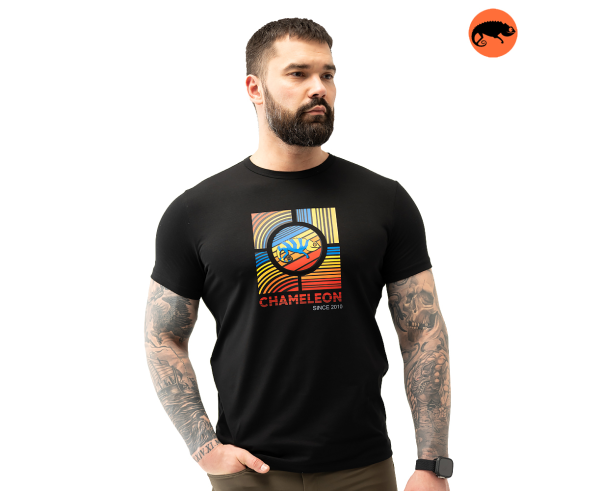 CHAMELEON ФУТБОЛКА JERSEY SUNBOW BLACK 0433-04