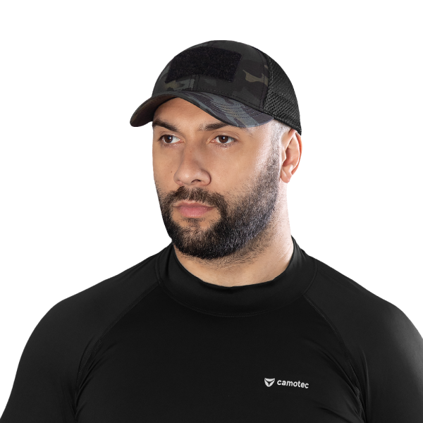 CAMO-TEC БЕЙСБОЛКА TACTIC MESH TWILL MULTICAM BLACK 8931