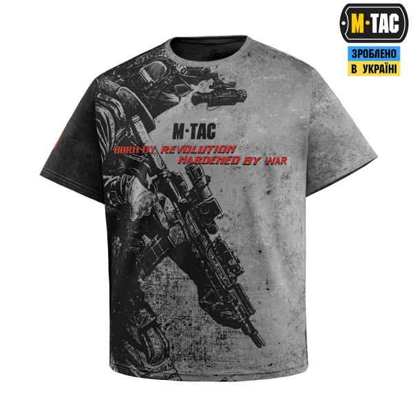 M-TAC ФУТБОЛКА WARRIOR 1919 OVERSIZE LIGHT GREY
