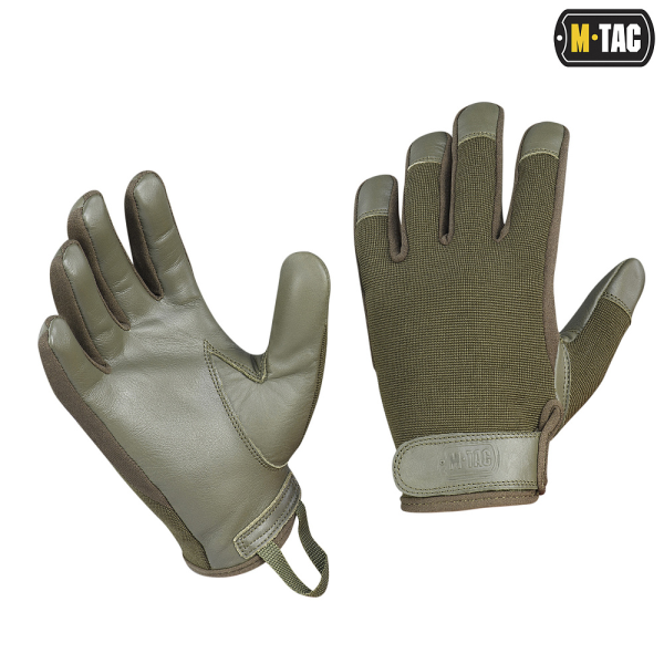 M-TAC ПЕРЧАТКИ POLICE OLIVE