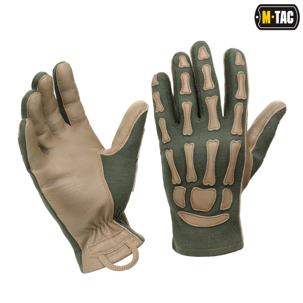 M-TAC ПЕРЧАТКИ SKELETON NOMEX OLIVE/COYOTE