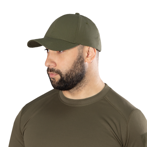 CAMO-TEC БЕЙСБОЛКА UTC RIP-STOP STRETCH OLIVE 8878