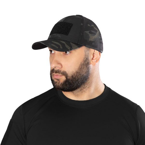 CAMO-TEC БЕЙСБОЛКА TACTIC TWILL MULTICAM BLACK 8930