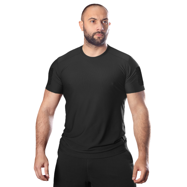 CAMO-TEC ФУТБОЛКА CHITON PATROL COOLPASS GRID 2.0 BLACK 8962