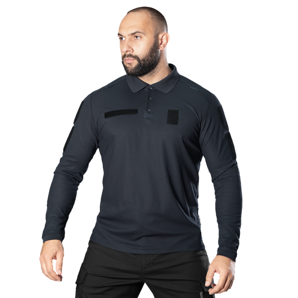 CAMO-TEC ПОЛО PALADIN 2.0 LONG COOLPASS LT DARK BLUE 8890