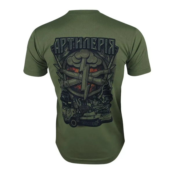 KRAMATAN TACTICAL DESIGN ФУТБОЛКА АРТИЛЕРІЯ OLIVE