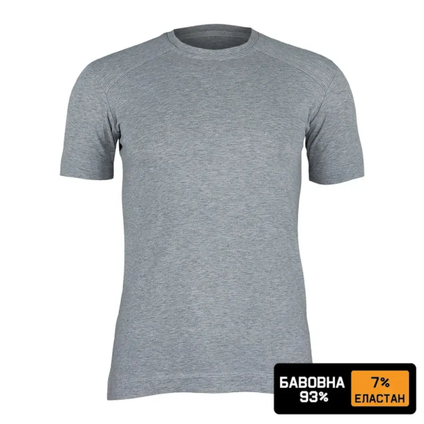KRAMATAN TACTICAL DESIGN ФУТБОЛКА БАЗОВАЯ 93/7 ХЛОПОК GREY
