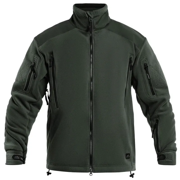 HELIKON-TEX КУРТКА LIBERTY DOUBLE FLEECE JUNGLE GREEN BL-LIB-HF-27