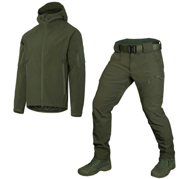 CAMO-TEC КОСТЮМ STALKER 2.0 SOFTSHELL OLIVE 7349