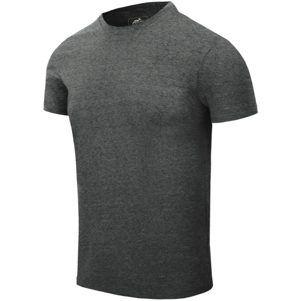 HELIKON-TEX ФУТБОЛКА T-SHIRT SLIM BLACK/GREY MELANGE TS-TSS-CC-M1