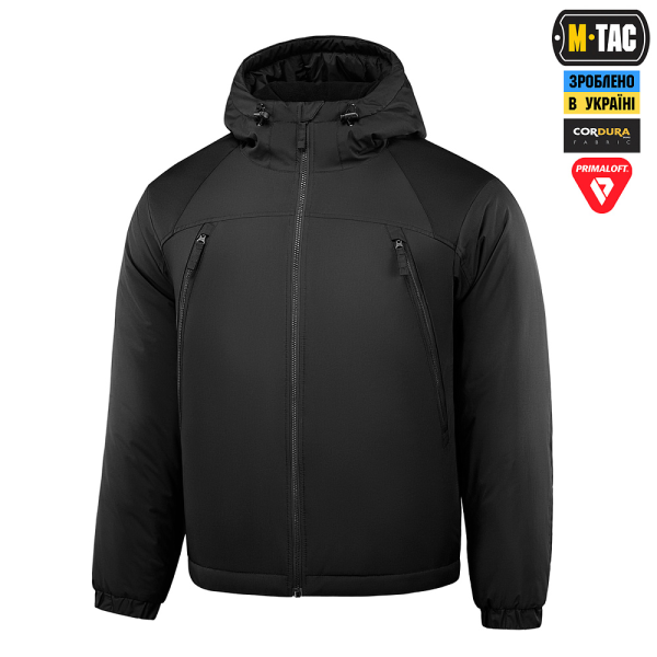 M-TAC КУРТКА ЗИМОВА ALPHA BASIC PRIMALOFT BLACK