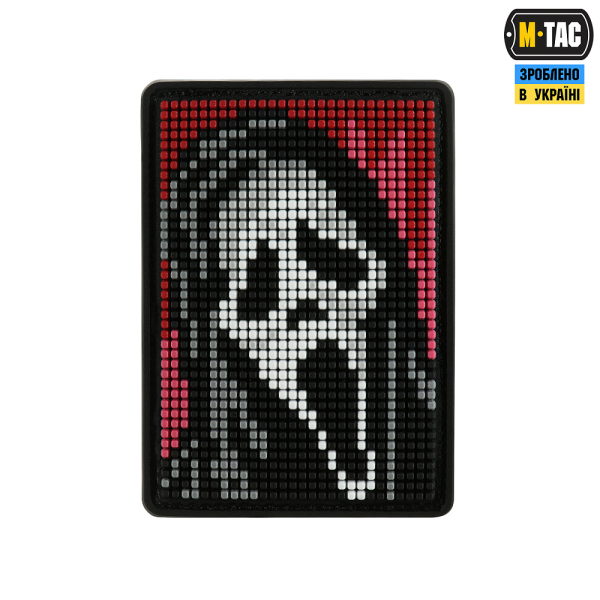 M-TAC НАШИВКА КРИК PVC BLACK