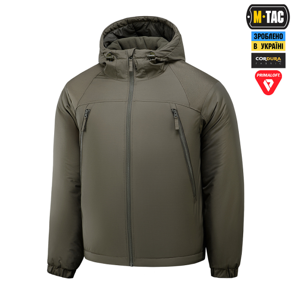 M-TAC КУРТКА ЗИМОВА ALPHA BASIC PRIMALOFT DARK OLIVE