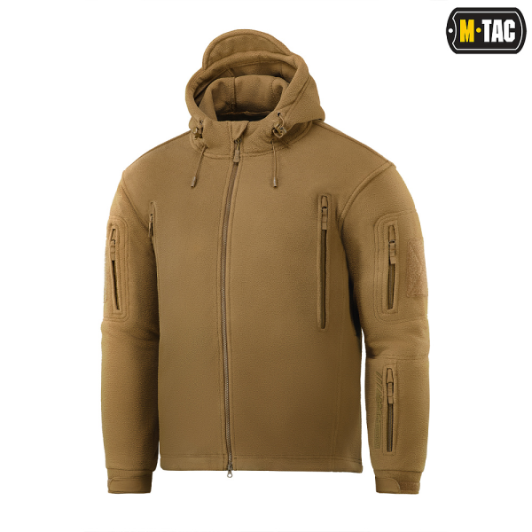 M-TAC КУРТКА ФЛИСОВАЯ WINDBLOCK DIVISION GEN.II COYOTE BROWN