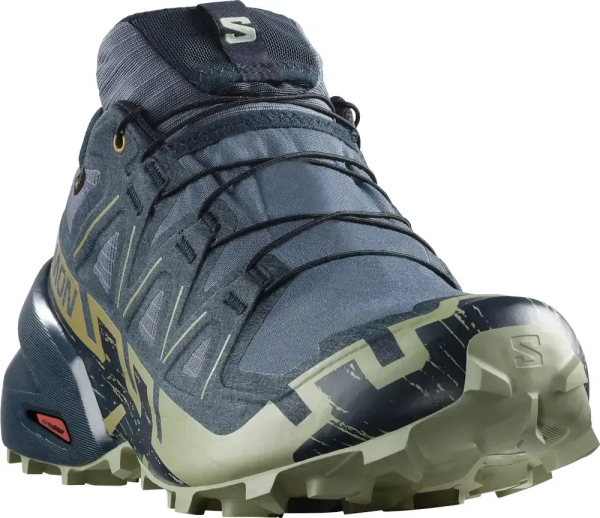 SALOMON КРОСІВКИ OUTDOOR SPEEDCROSS 6 GTX GRISAI/CARBON/TEA 1100