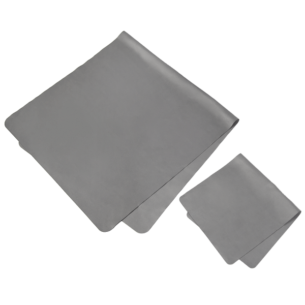 CAMO-TEC НАБІР РУШНИКІВ TOURIST MICROFIBER S+M GREY 9358