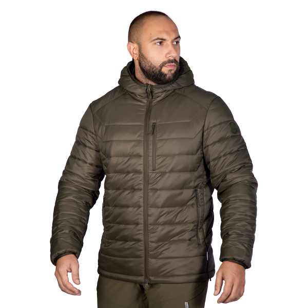 CAMO-TEC ЛЕГКИЙ ПУХОВИК STORM HOOD 3.0 OLIVE 9392