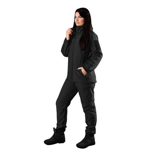 CAMO-TEC КОМПЛЕКТ PANI SOFTSHELL BLACK 8550