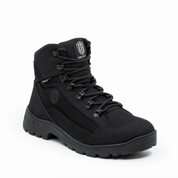 MILBOT ДЕМИСЕЗОННЫЕ ТАКТИЧЕСКИЕ БОТИНКИ HUNT CORD BLACK