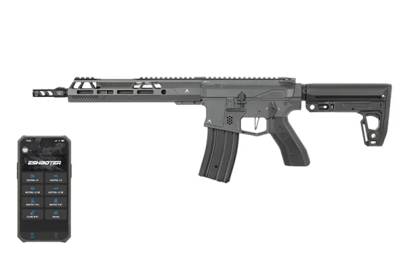 DOUBLE EAGLE СТРАЙКБОЛЬНИЙ АВТОМАТ M920A AEROKNOX AX 15 AEG RIFLE ETU WIRELESS GREY 33300