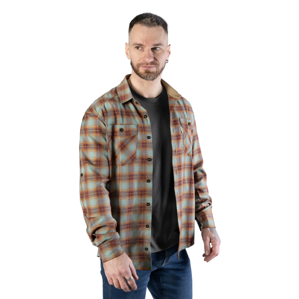 CAMO-TEC СОРОЧКА ЛЕГІТ BLUE/BROWN 9332