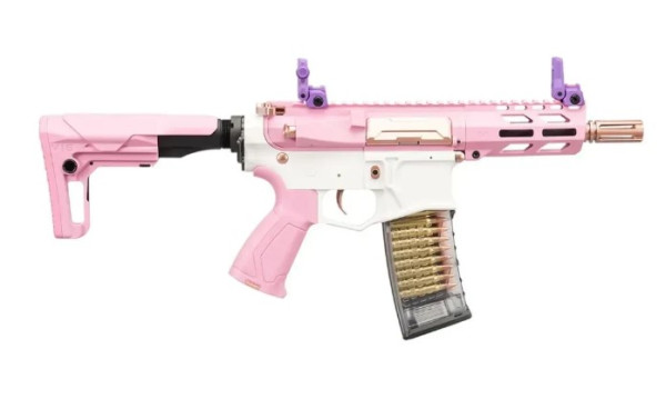 G&G СТРАЙКБОЛЬНАЯ ШТУРМОВАЯ ВИНТОВКА CM16 BATTO CQB TAFFY PINK 34235