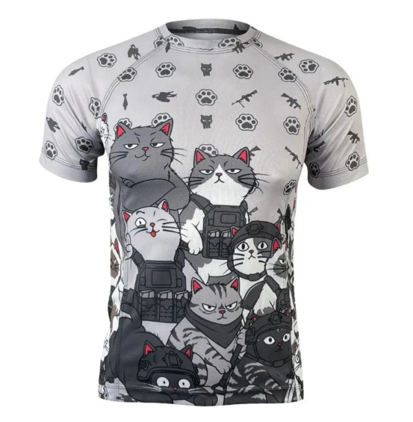 KRAMATAN TACTICAL DESIGN ФУТБОЛКА КОТОБАНДА GREY