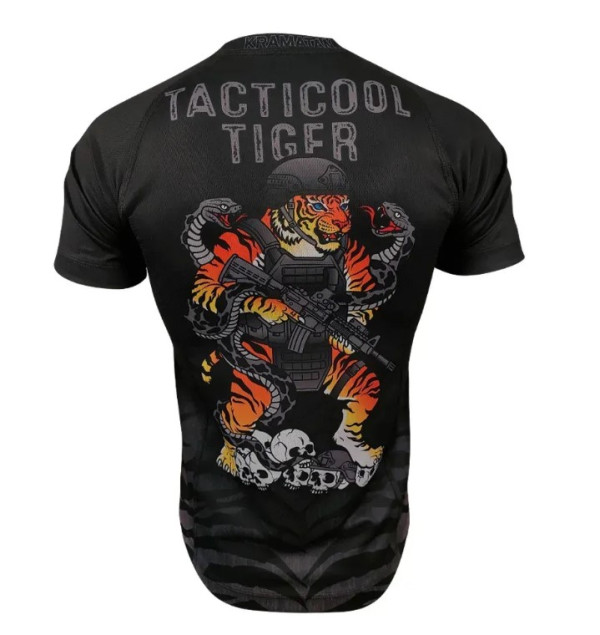 KRAMATAN TACTICAL DESIGN ФУТБОЛКА TACTICOOL TIGER GREY 