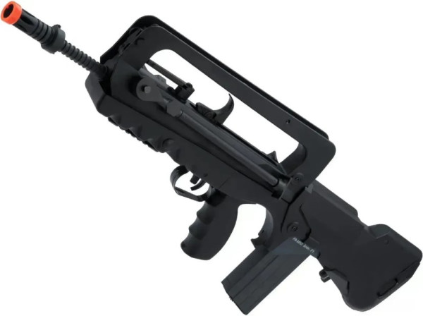 CYBERGUN СТРАЙКБОЛЬНЫЙ АВТОМАТ FAMAS BULLPUP AIRSOFT AEG RIFLE FULLY BLACK 34171